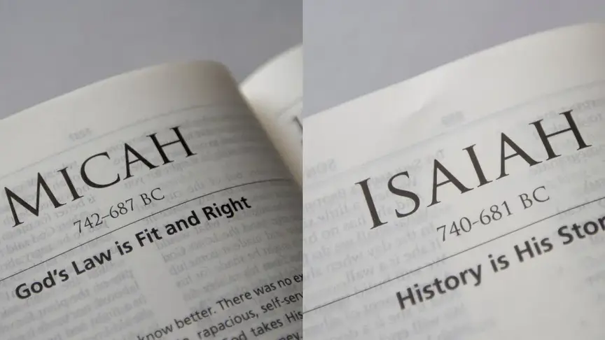 66 Books:  Major & Minor Prophets:  The Gospel in Isaiah & Micah